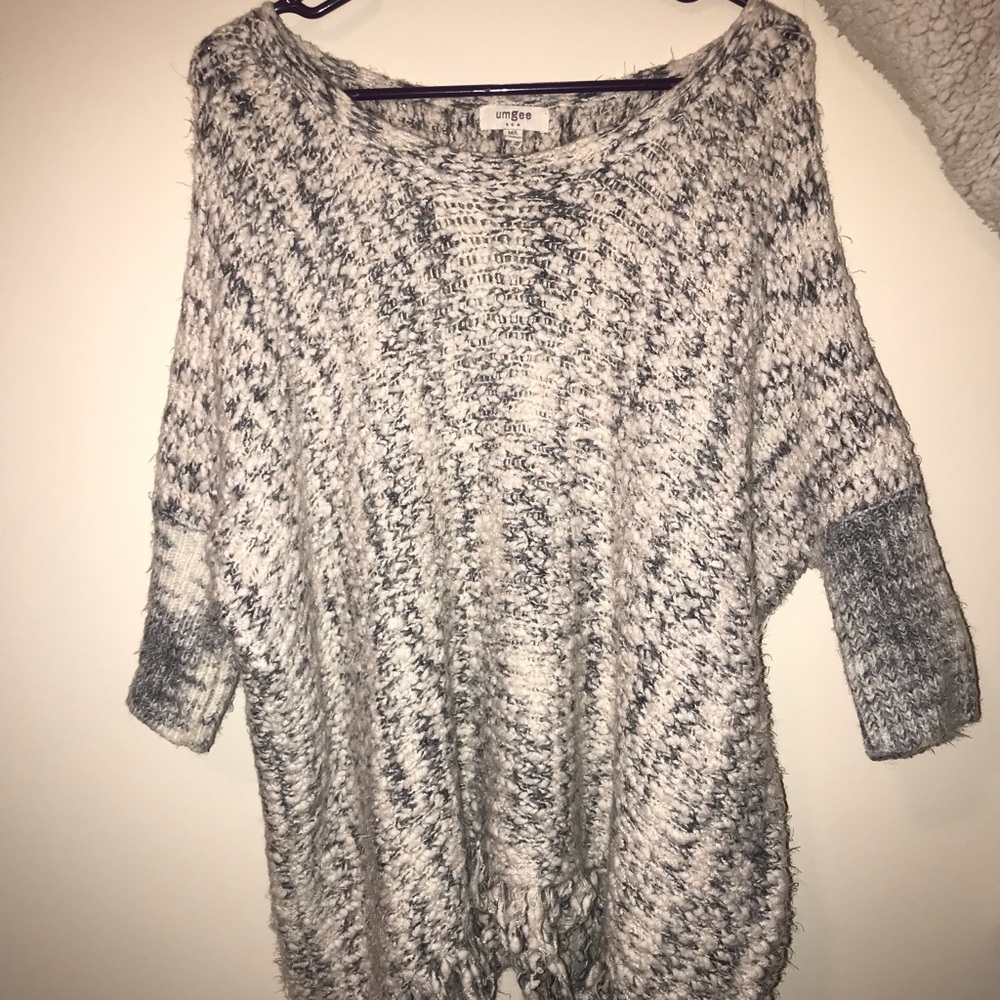 Umgee size medium big sweater.